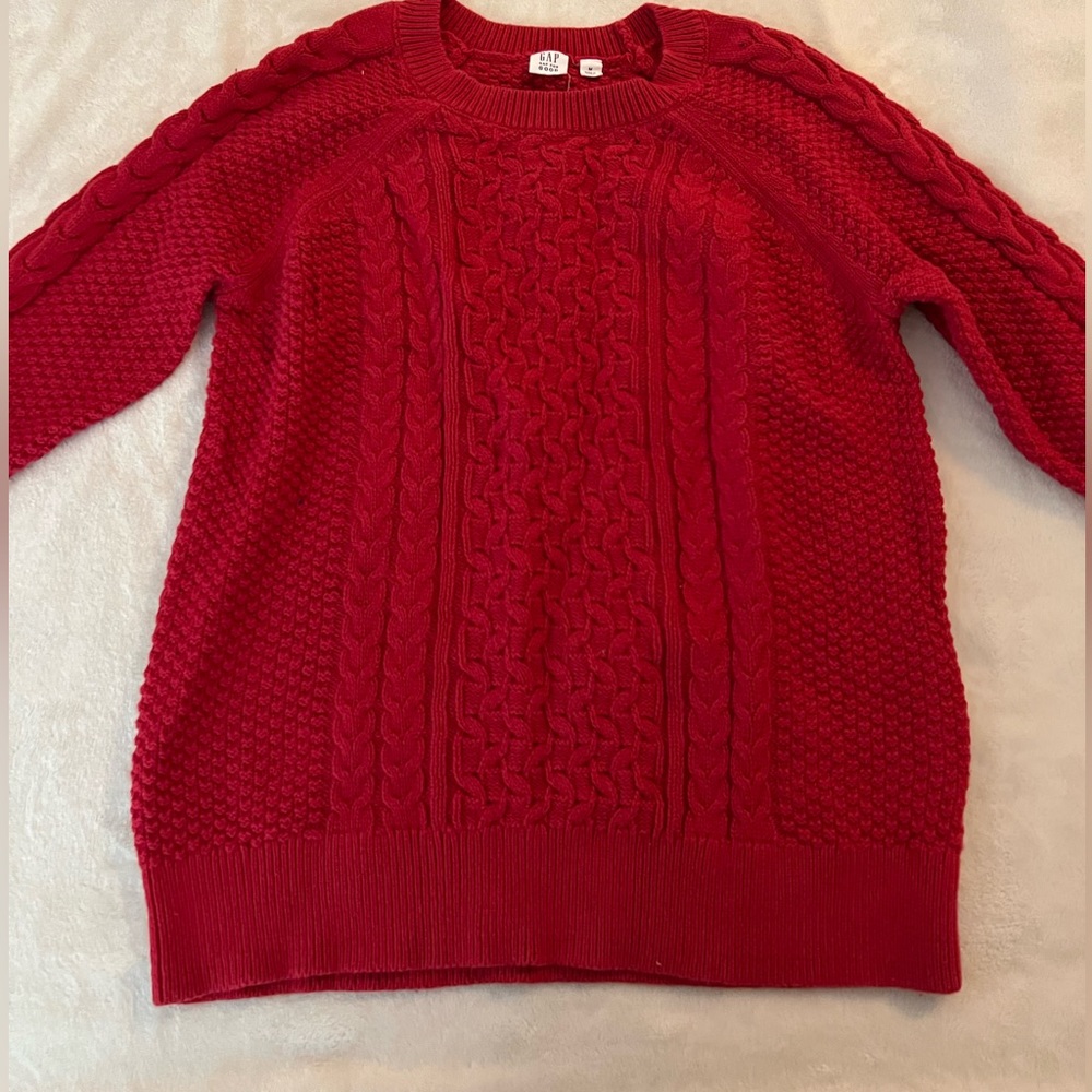 Women’s Red Knit Sweater